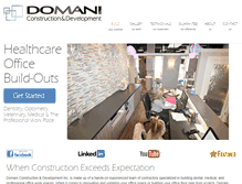 Tablet Screenshot of dentalofficebuildouts.com